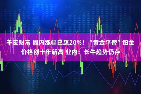 千宏财富 周内涨幅已超20%！“黄金平替”铂金价格创十年新高 业内：长牛趋势仍存