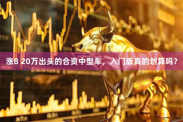 涨8 20万出头的合资中型车，入门版真的划算吗？